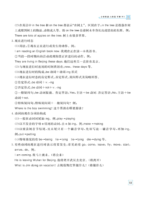 黄冈名师天天练六年级下册英语外研版单元知识_核心知识清单 Module 3.pdf