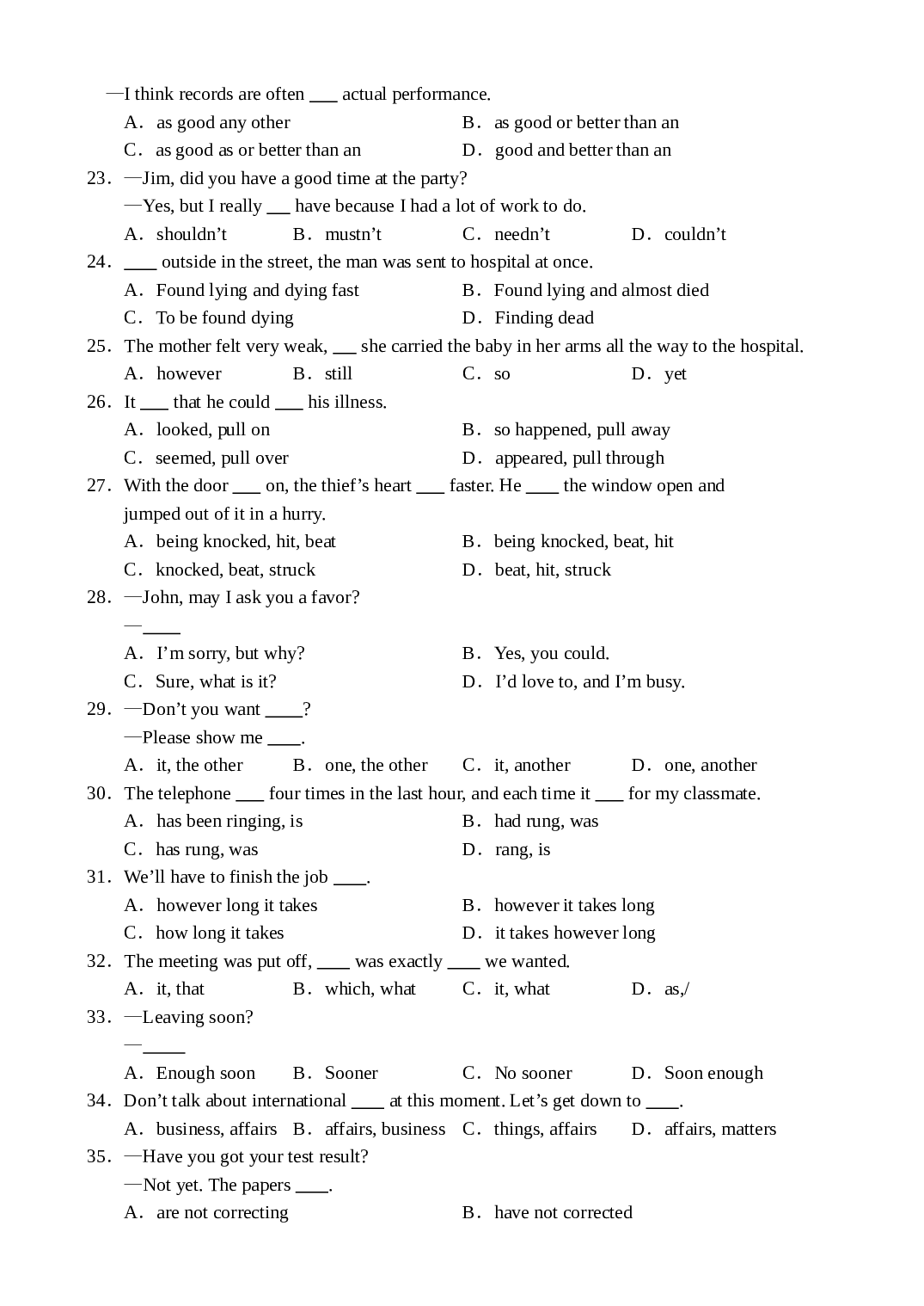 2002-2003年高三英语同步测试题-13及答案.doc