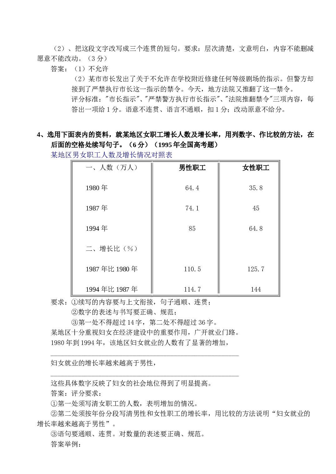 高考题选&mdash;&mdash;句式.doc