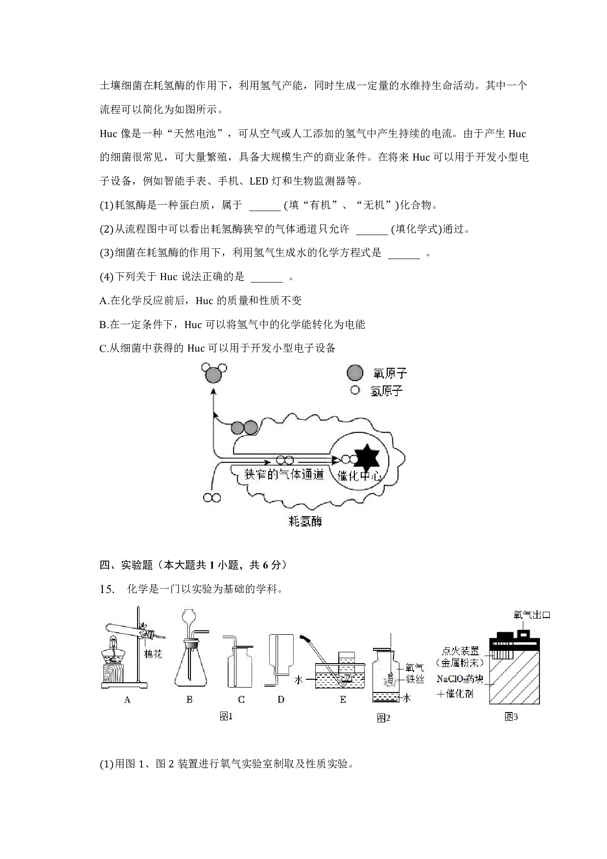 2023年安徽省合肥市第四十一中九年级中考临考化学试卷.pdf