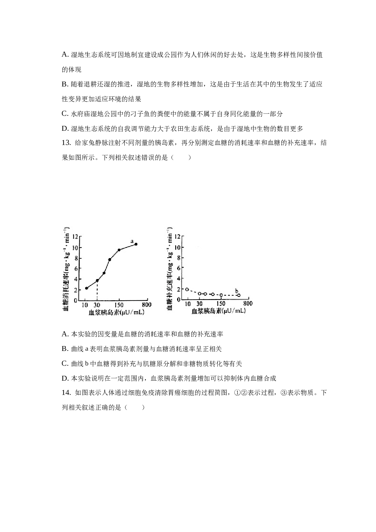 2022-2023学年吉林省示范高中联考高二（上）期末生物试卷.docx