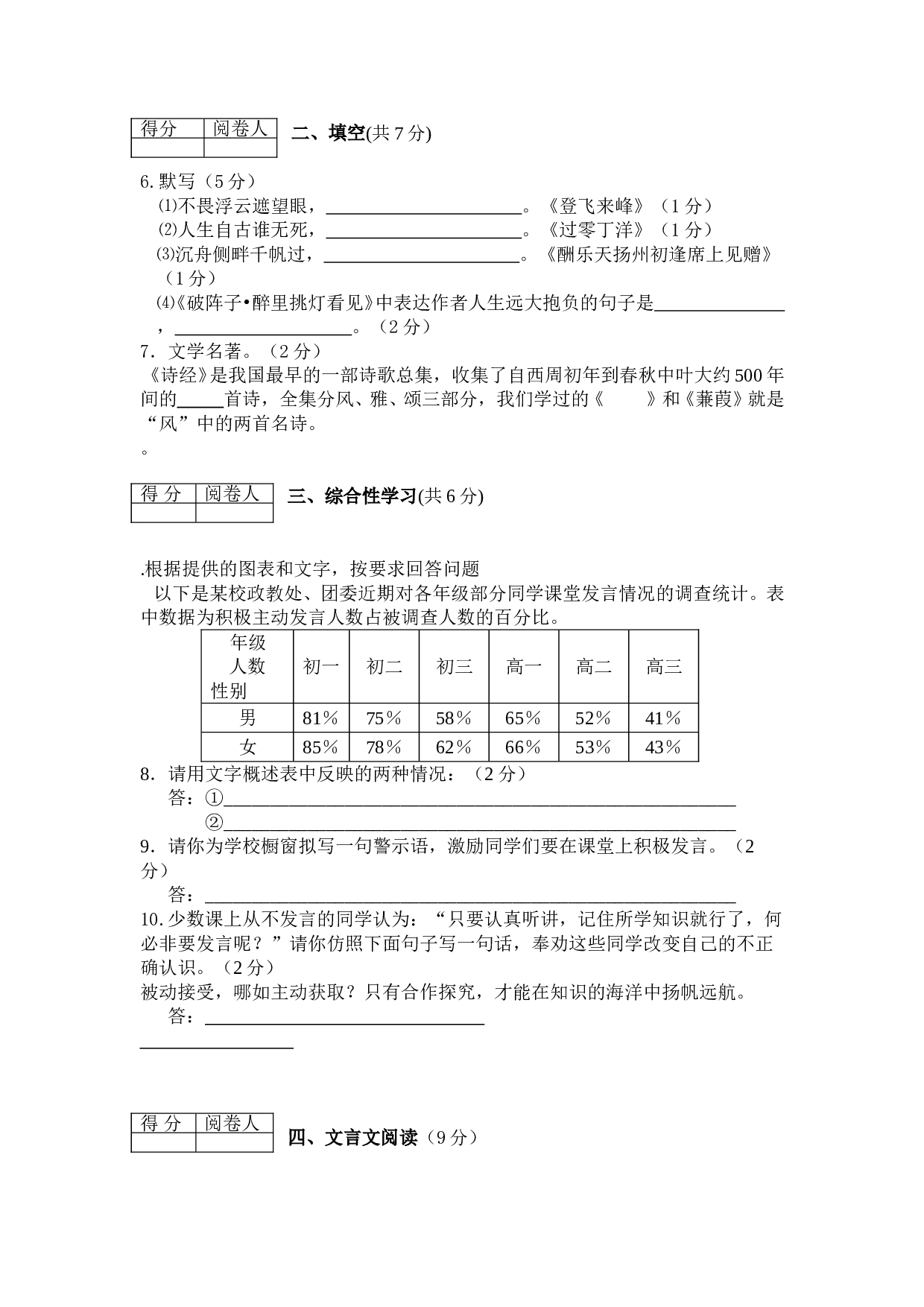 08年中考语文模拟练习题1.doc