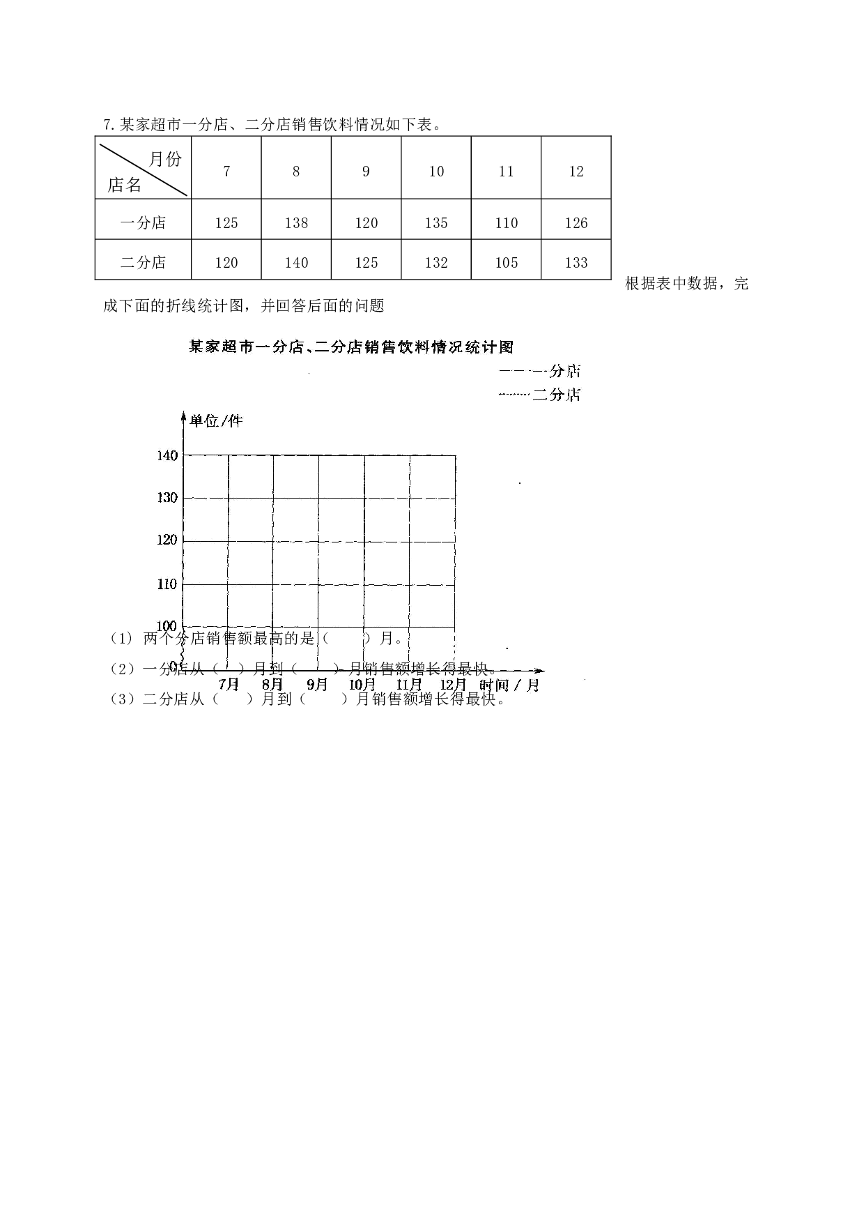 北师大版数学五年级下学期期末测试卷6.doc