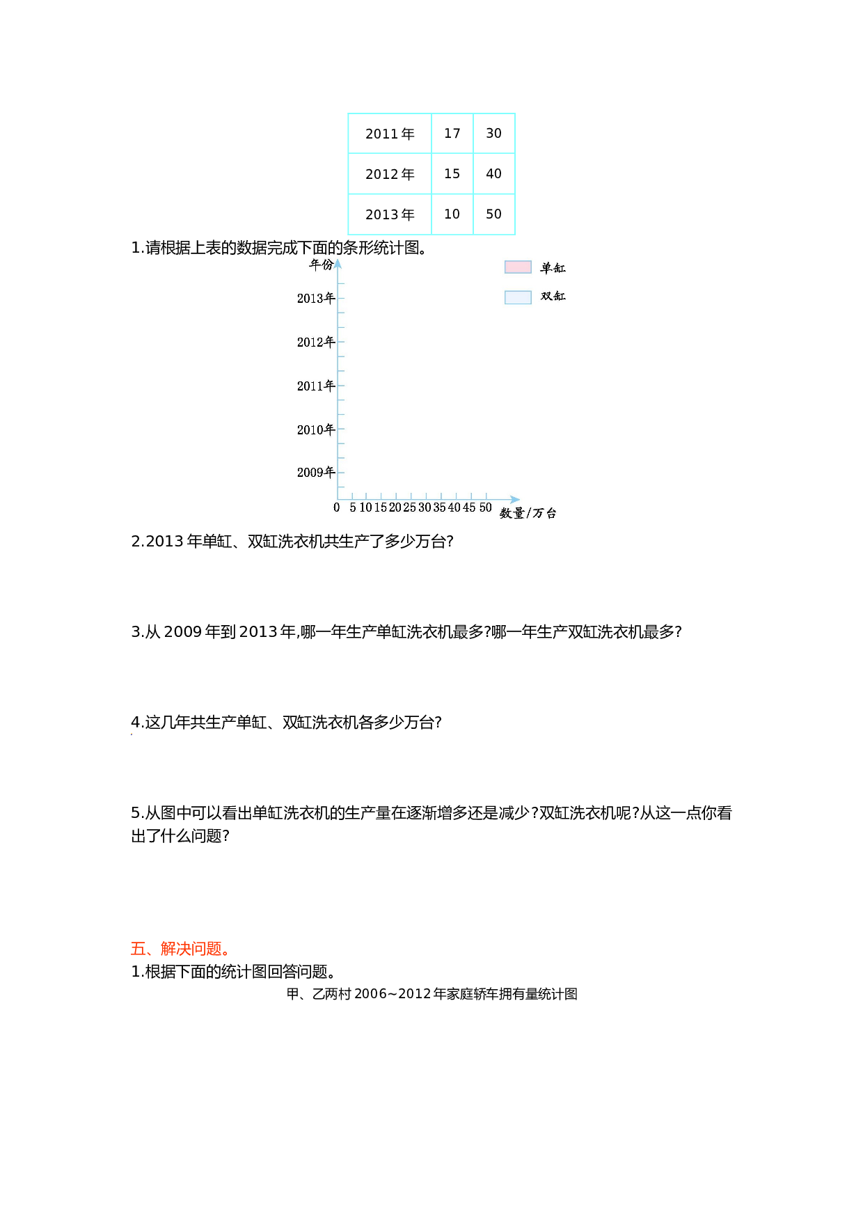 北师大版数学四年级下学期第8单元测试卷1.doc