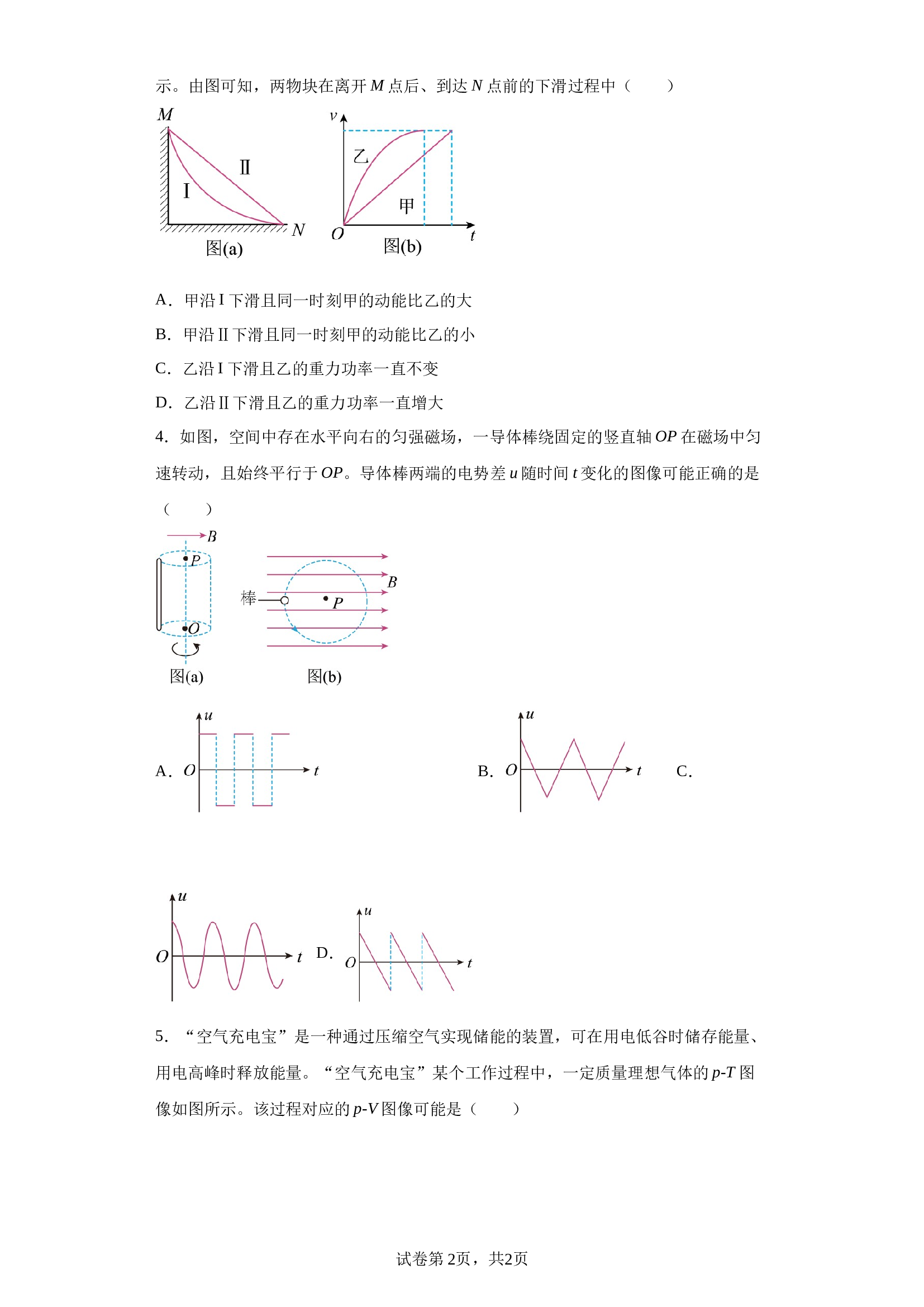 2023年高考辽宁卷物理真题（含解析）