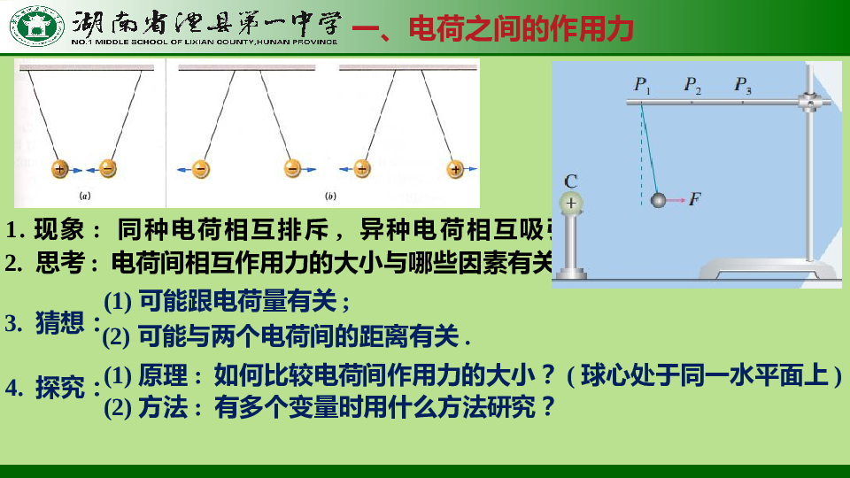 9.2+库仑定律(理解、计算、叠加)+课件-2022-2023学年高二上学期物理人教版（2019）必修第三册.pptx