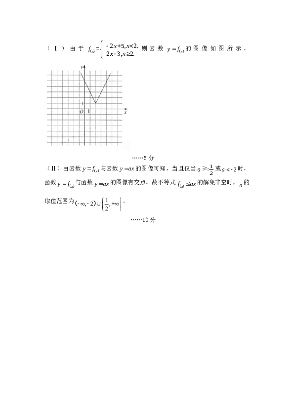 2010年海南省高考文科数学试题及答案.doc