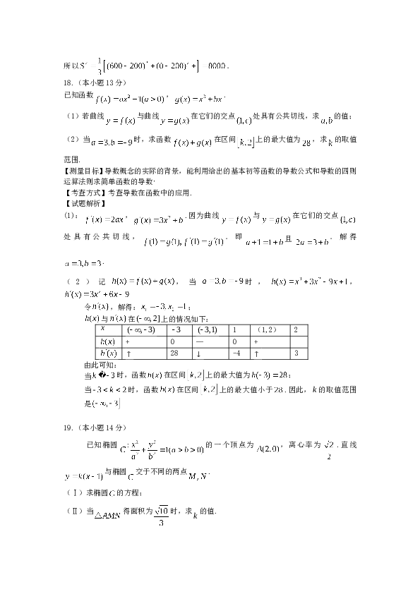 2012年北京高考文科数学试题及答案.doc