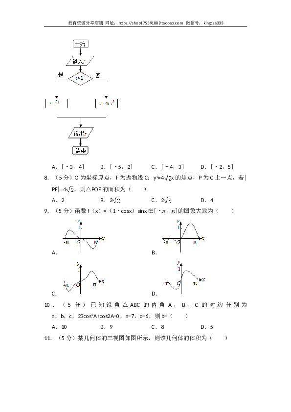 2013年全国统一高考数学试卷（文科）（新课标ⅰ）（含解析版）.doc