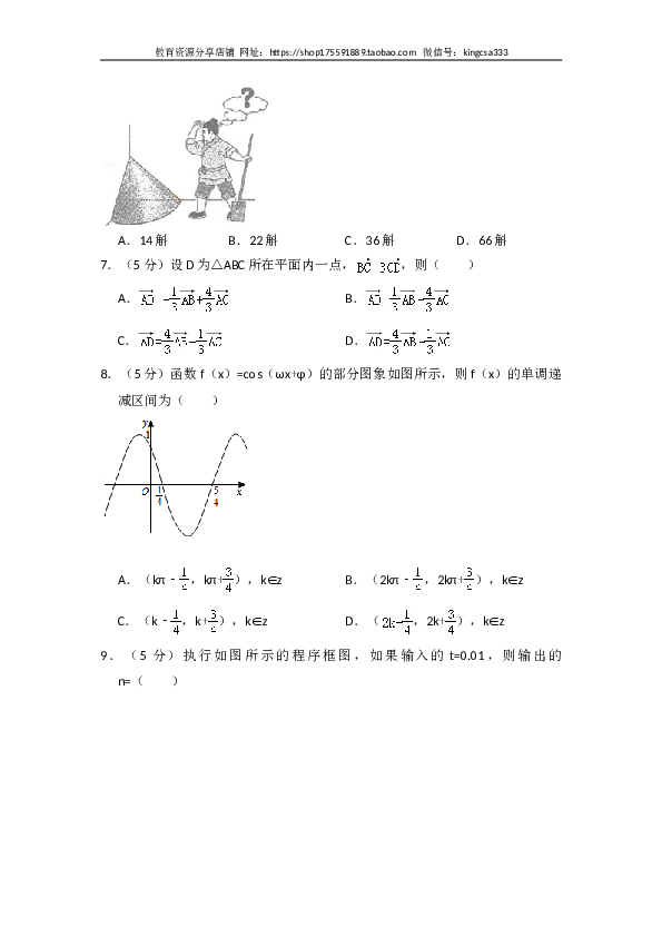 2015年全国统一高考数学试卷（理科）（新课标ⅰ）（含解析版）.doc