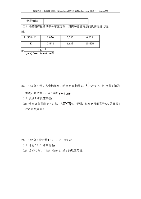 2017年全国统一高考数学试卷（文科）（新课标ⅱ）（含解析版）.doc