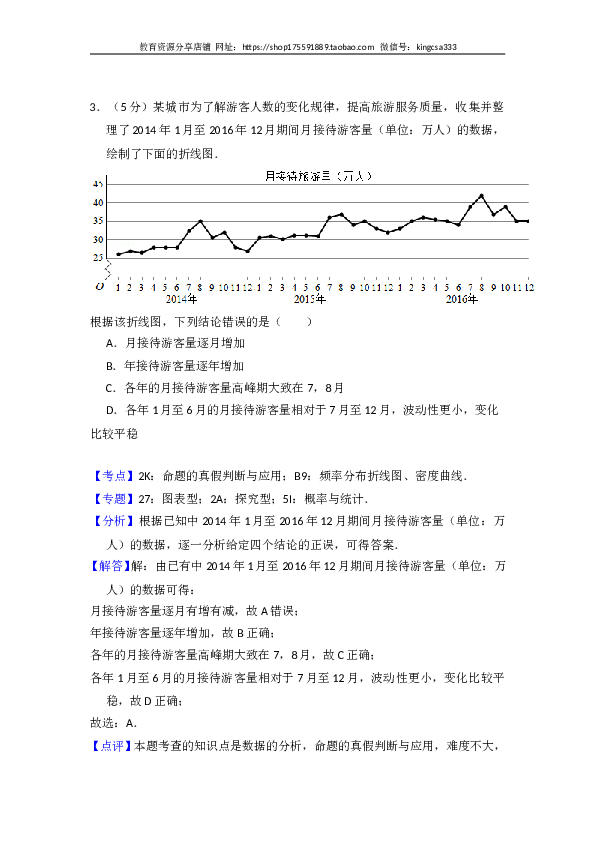 2017年全国统一高考数学试卷（文科）（新课标ⅲ）（含解析版）.doc