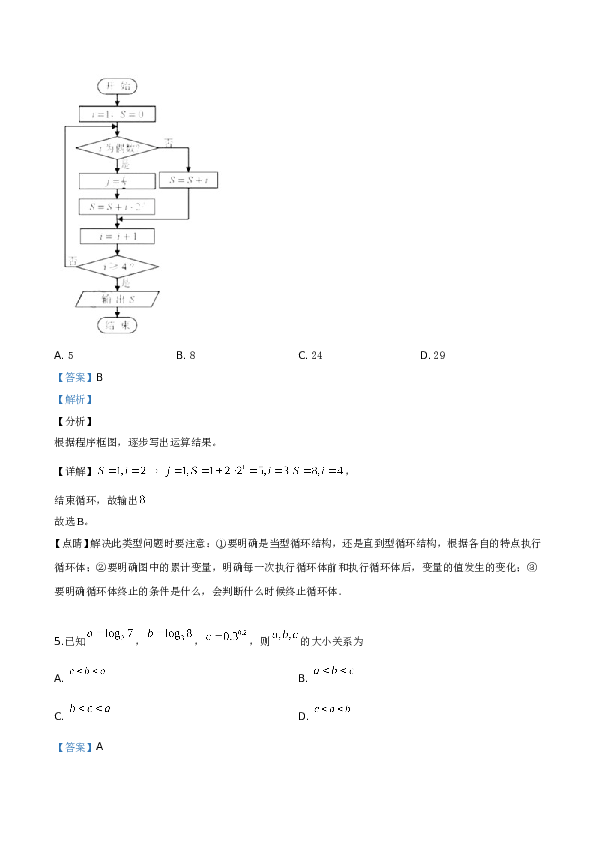 2019年天津高考文科数学试题及答案(Word版).doc