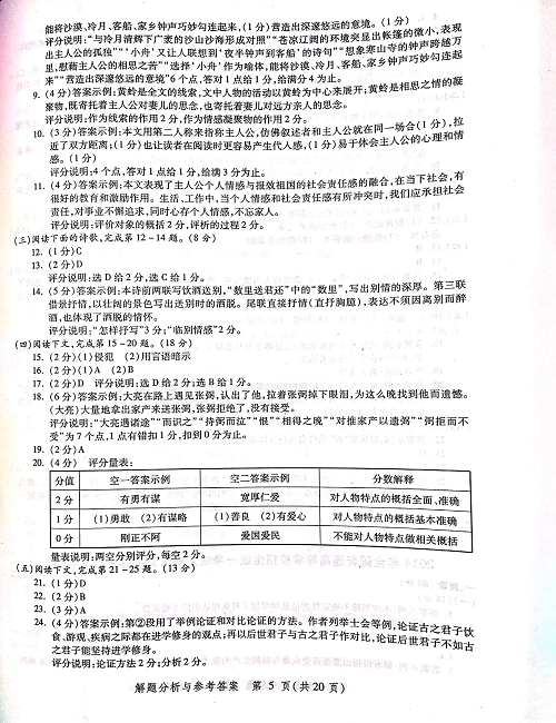 2004-2019上海高考语文答案.pdf