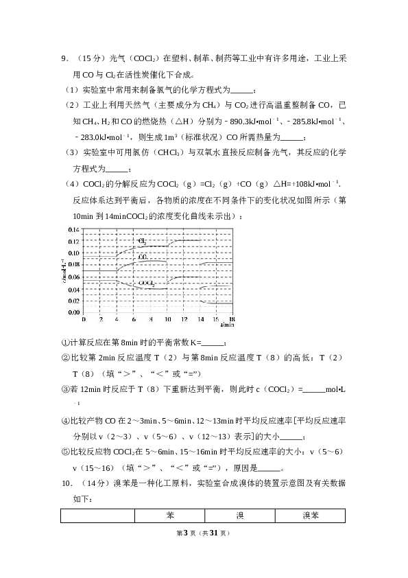 2012年全国统一高考化学试卷（新课标）（含解析版）.doc