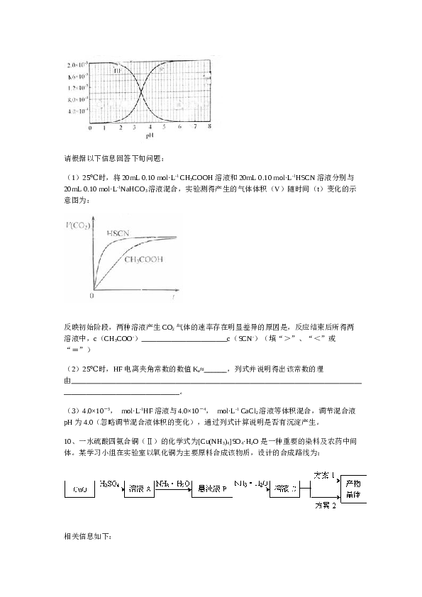 浙江2010年高考浙江化学试题及答案.docx
