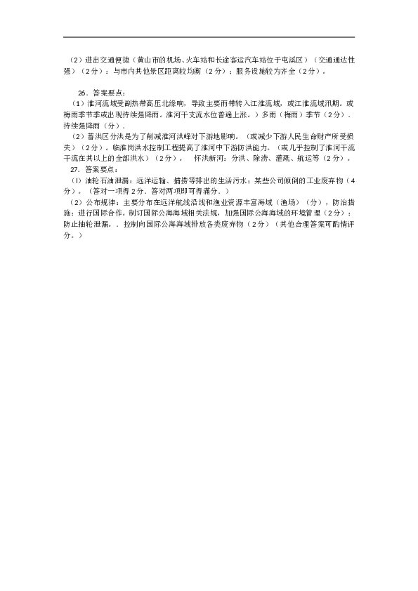 2008年高考地理试题及答案(海南卷).doc