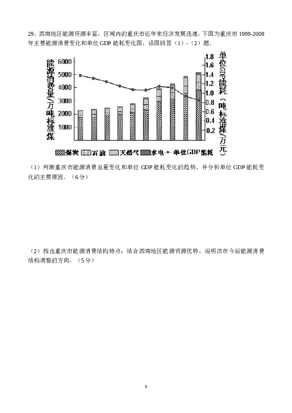 2010年高考真题&mdash;地理(山东卷).doc