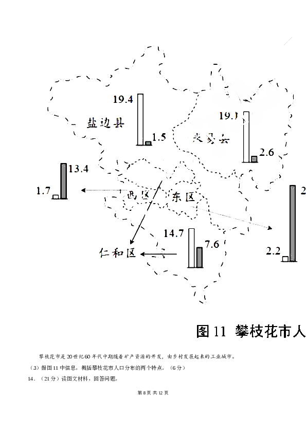 天津2018年天津高考文综卷(地理部分)及答案.doc