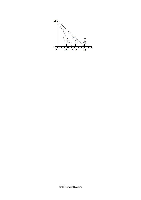 【同步练习】初三数学下册 27.2.3 相似三角形应用举例-（原卷版）.doc