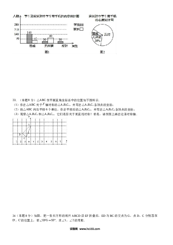 【期末测试】07 【人教版】七年级下期末数学试卷（含答案）.docx