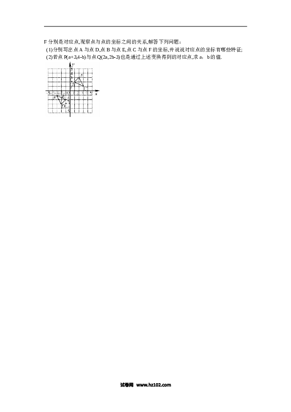 【单元检测】初中一年级数学下册第7章  单元测试 平面直角坐标系.doc