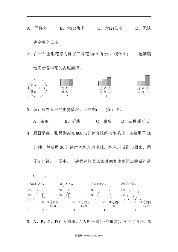 人教版六年级上册数学第7、8单元过关检测卷.docx