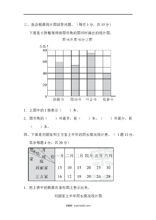 四年级人教版数学上册寒假、暑假教材过关卷(7).docx