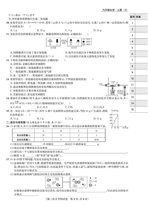 一卷好题&middot;九年级上册化学人教版知识点试卷_部分11.pdf